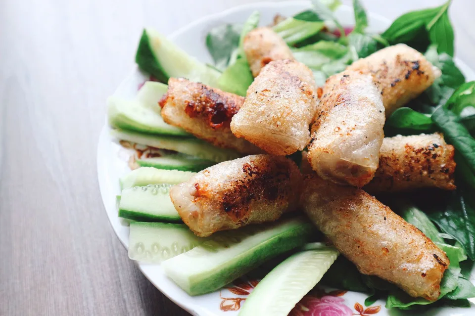 Cơm gà nóng hổi